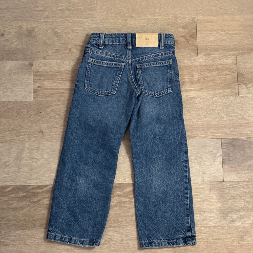 Zara Stylish Distressed Blue Kids Jeans - Picture 12 of 16